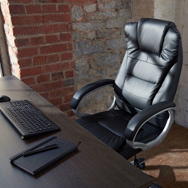 tectake Kontorstol Sulo -  sort Black