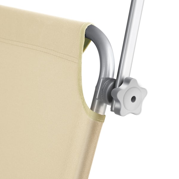 tectake Solseng med 4-trin, 2 stk. -  beige Beige