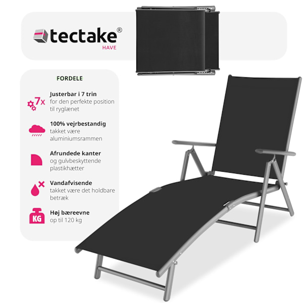 tectake Solseng Marisol -  mørkegrå Dark grey