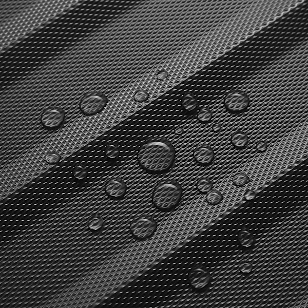 tectake Kuffertsæt hardcase -  sort Black one size