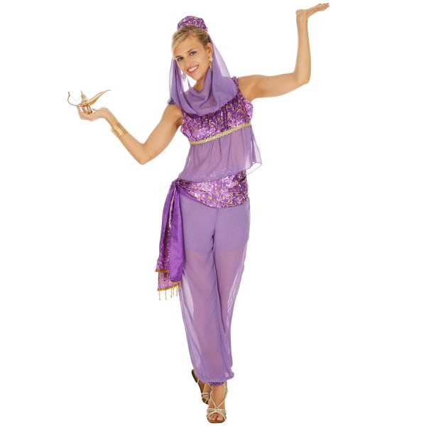 tectake Orient Lady kostume Purple XXL