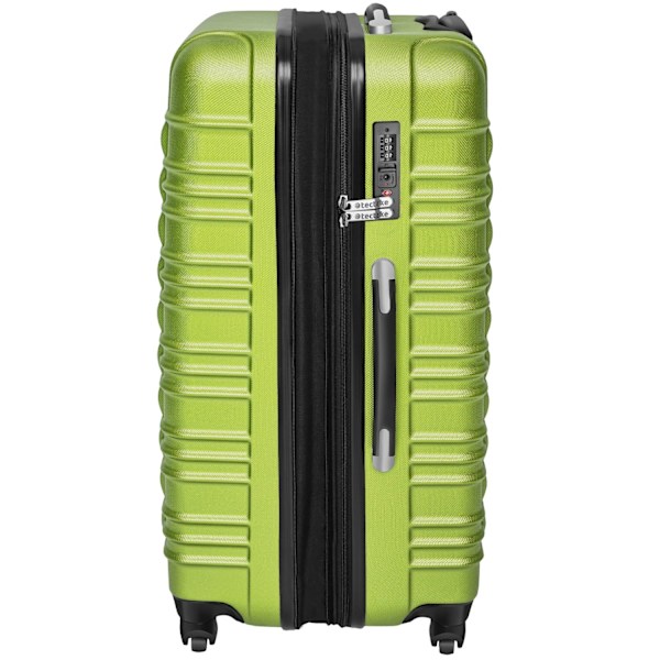 tectake Kufferter, sæt med 4 dele -  grøn Green one size