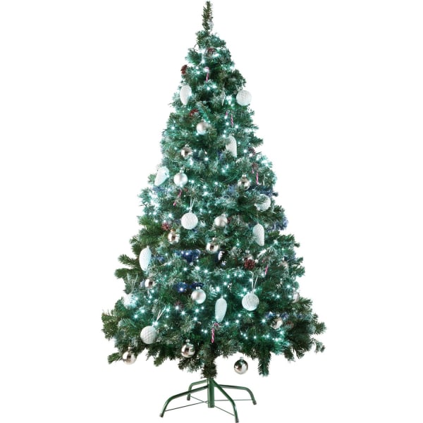 tectake Kunstigt juletræ - 180 cm 180 cm Green