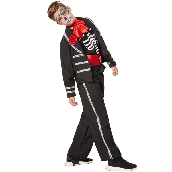 tectake Halloween gentleman kostume Red 140 (9-10y)