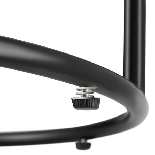 Sidebord Ellsa, marmorplade, stålramme - sort/sort,Sæt med 2 stk. Black