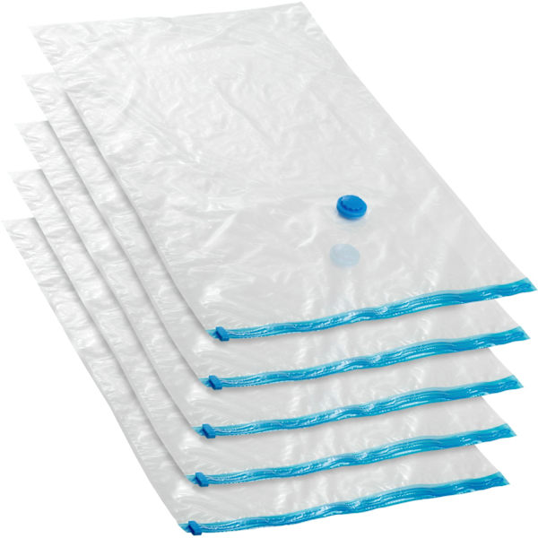 tectake 5 vakuumposer - L (60 x 95 cm) L (60 x 95 cm) Transparent