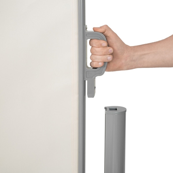 tectake Læhegn i aluminium og polyester - 180 x 300 cm Beige