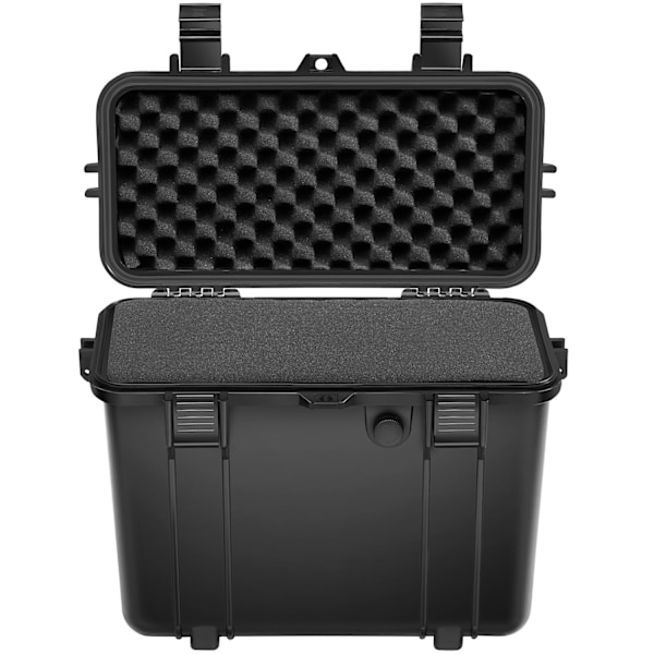 tectake Kuffert AL Black