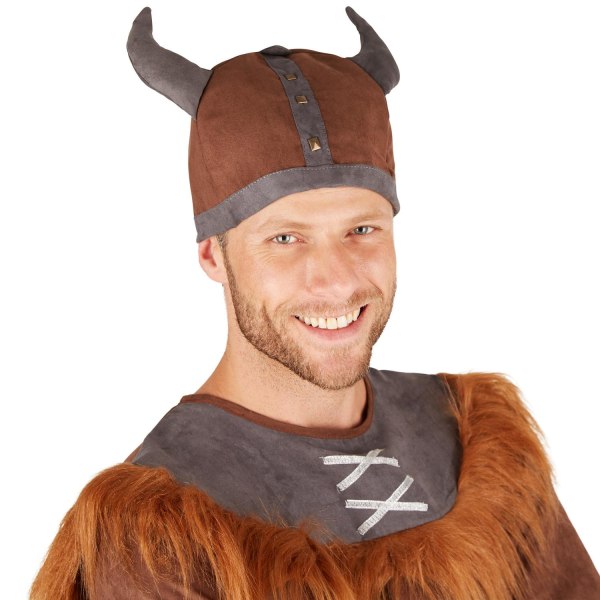 tectake Viking kostume mand Brown S