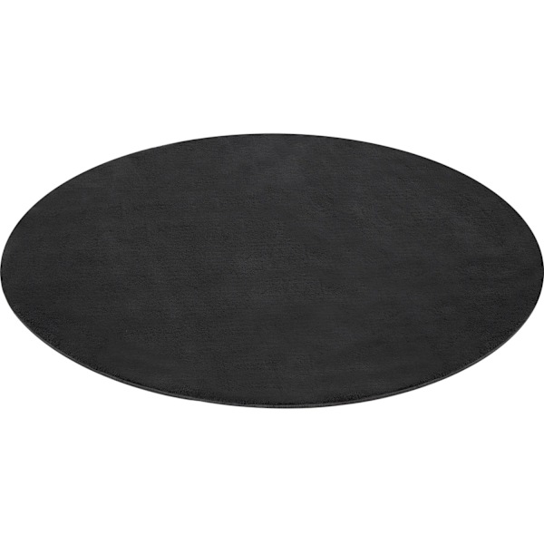 Kortluvet tæppe Soft Zone - anthrazit,Ø 120 cm Graphite grey