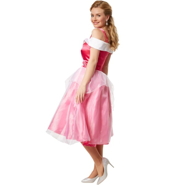 tectake Prinsesse Aurora kostume LightPink XXL
