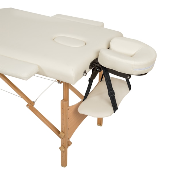 tectake Massagebriks 2 zoner Freddi sæt med 5 cm polstring -  beige Beige