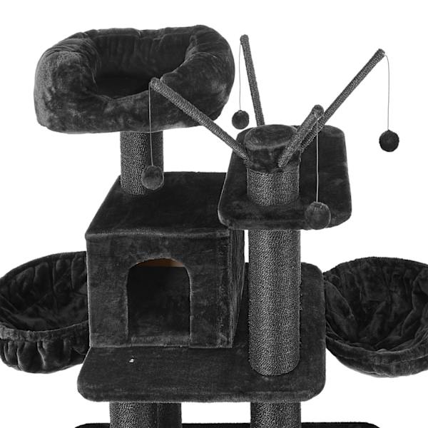 tectake Kradsetræ Gismo -  sort Black