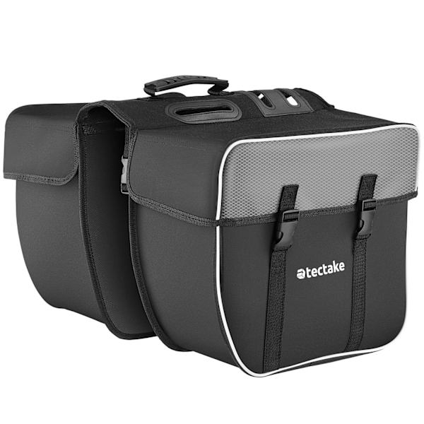 tectake cykeltasker 35 liter Black