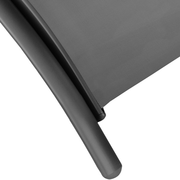 tectake 2 solsenge Alina -  sort Black