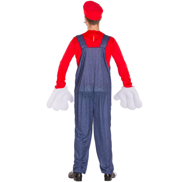 tectake Super Mario kostume Red L