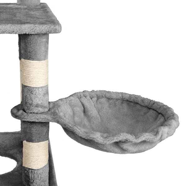tectake Kradsetræ Stokeley -  grå Grey