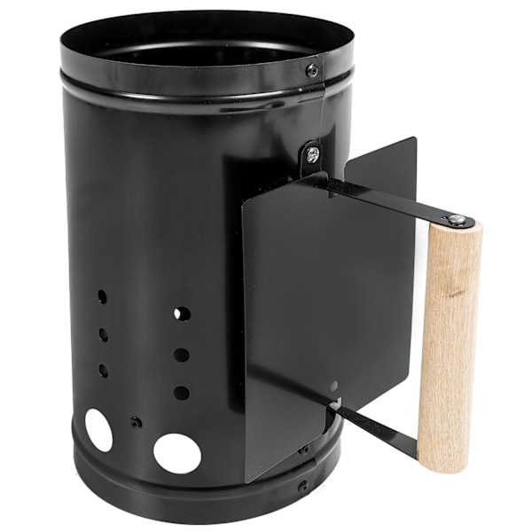 tectake Grillstarter med varmeskjold -  sort Black