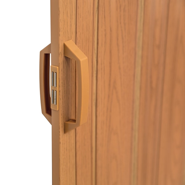 tectake Foldedør -  nøddetræ Walnut