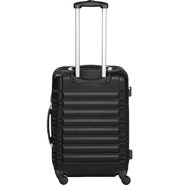 tectake Kufferter, sæt med 4 dele -  sort Black one size