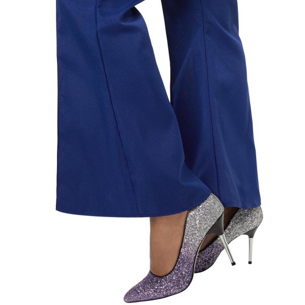 tectake Disco queen kostume Blue XXL