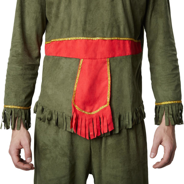tectake Tavs Mohikaner kostume Green XL