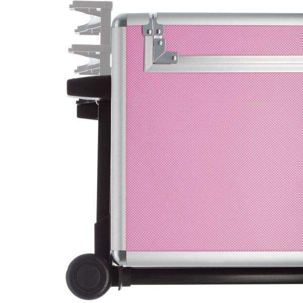 tectake Beauty trolley med 4 etager -  pink Pink