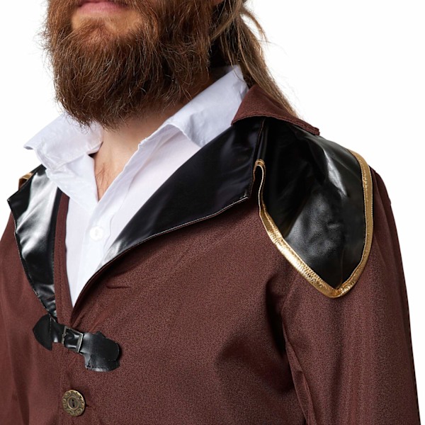 tectake Steampunk Greve kostume Brown XXL