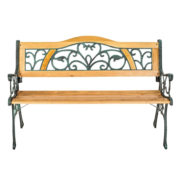 tectake Havebænk Kathi 124x60x83cm Brown