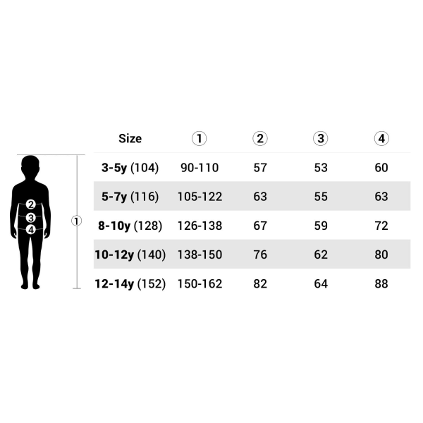 tectake Skeletkostume med skørt og hætte Black 152 (12-14y)