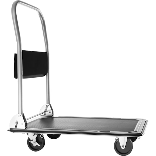 tectake Ladvogn med bremser -  sort Black