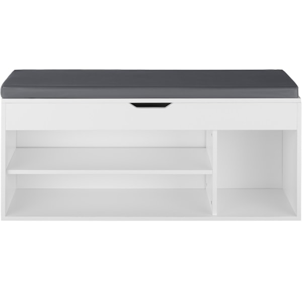 tectake Skoreol Natalya 104x30x49cm -  hvid White