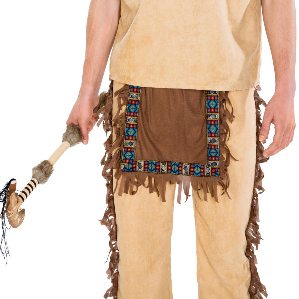 tectake Indianeren Black Hawk kostume Brown L