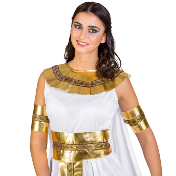 tectake Cairo, dronning af Nilen kostume White S
