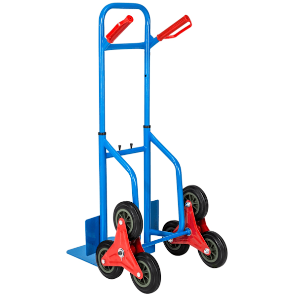 tectake Sækkevogn til trappe 100 kg. Blue
