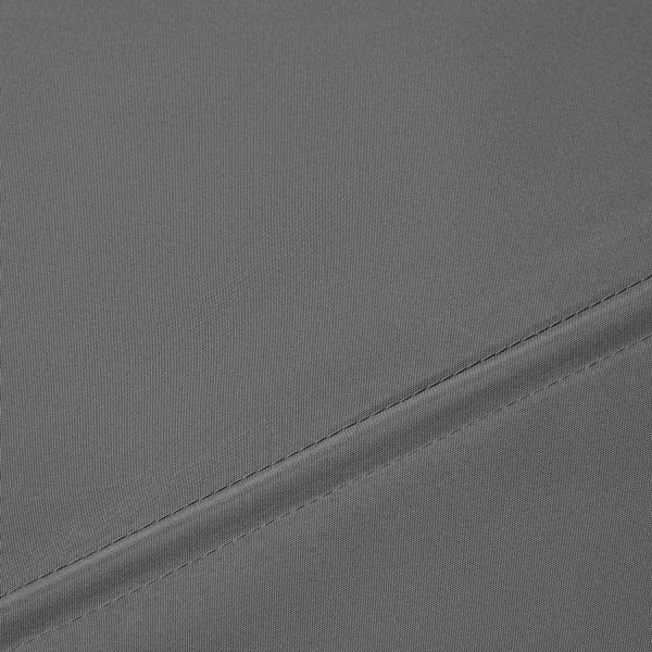 tectake Læskærm til altan 140x7,5x140cm -  anthrazit Graphite grey