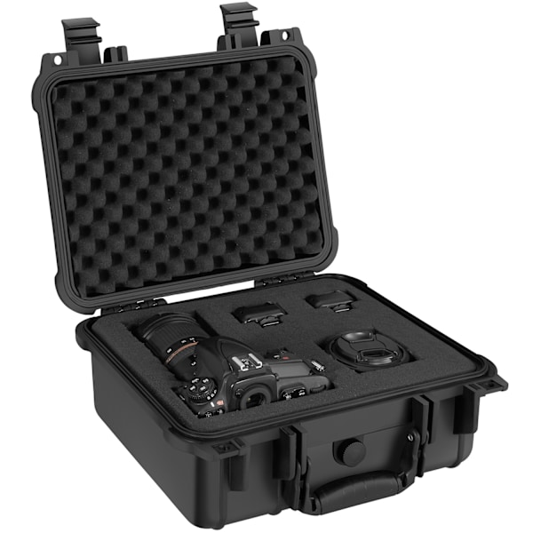 tectake Universalboks, kamerataske - M M Black