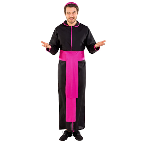 tectake Ærkebiskop Ferdinand kostume Black M