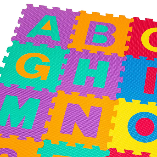tectake Legemåtte 86 dele Multicolor
