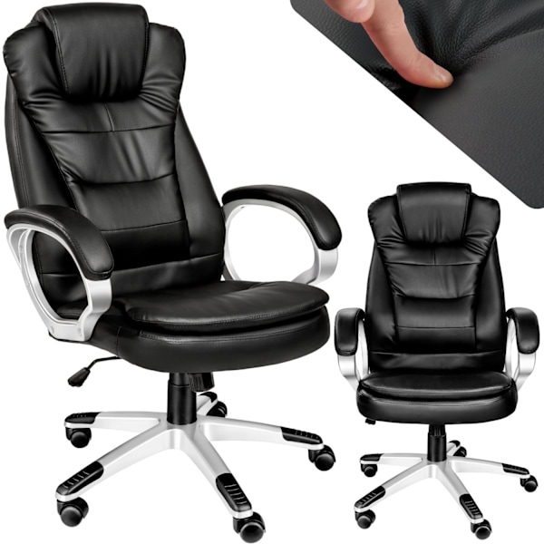 tectake Kontorstol Sulo -  sort Black
