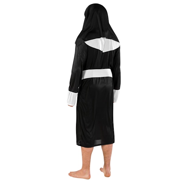tectake Nonne kostume mand Black L