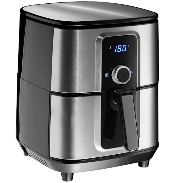 tectake Airfryer 10,2 L Silver