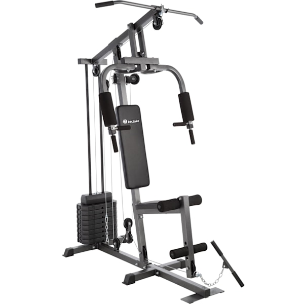 tectake Træningsstation home gym Black