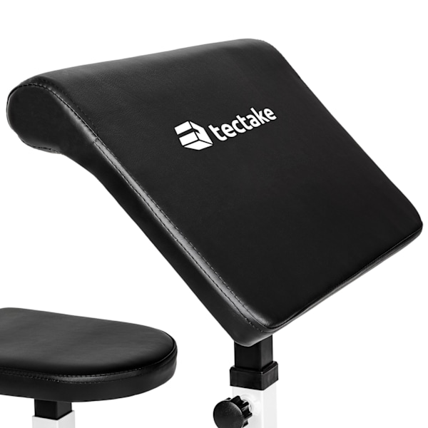 tectake Curl bænk White