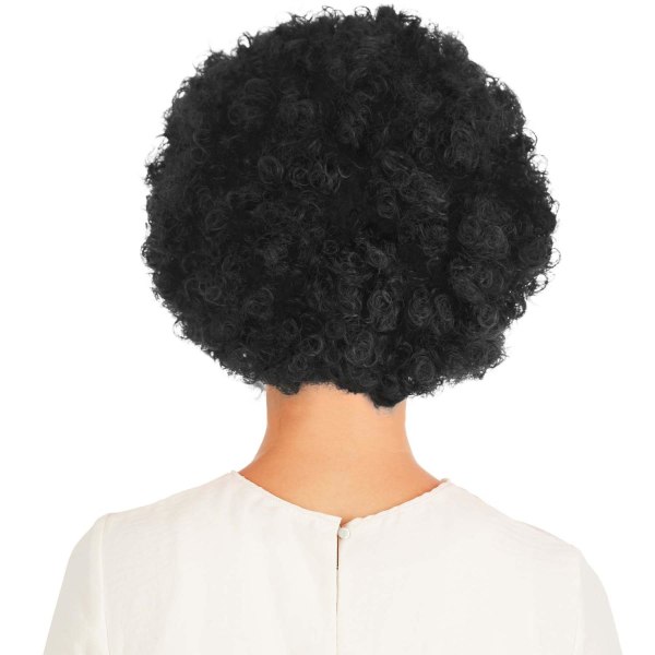 tectake Paryk afro klovn - sort sort Black