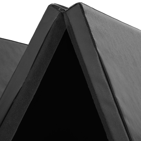 tectake Træningsmåtte 240x120x5cm -  sort Black