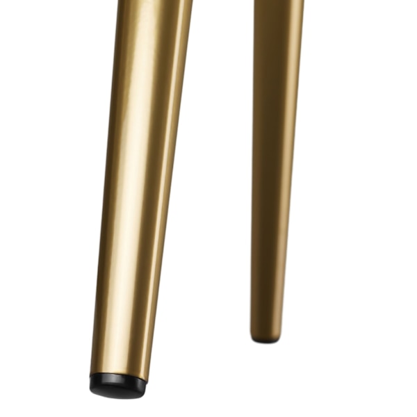 tectake Stol Marilyn velour, guld -  mørkegrøn/guld Dark green
