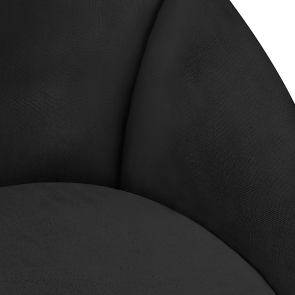 tectake Hængestol Samira -  sort Black