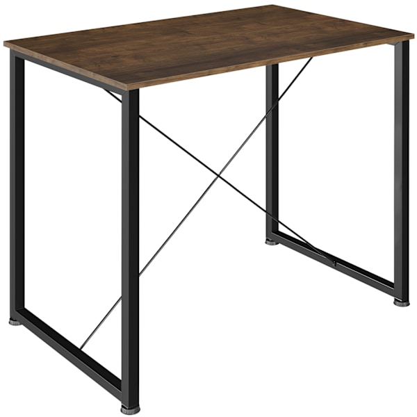 tectake Spisebordssæt Margate -  Industrielt mørkt træ, rustikt Dark brown