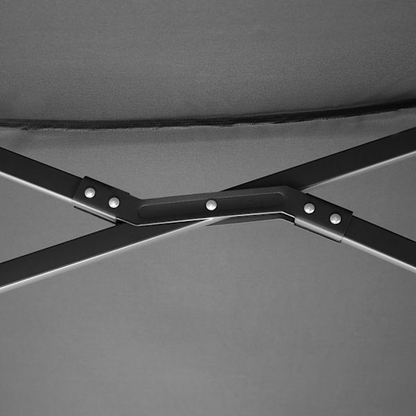tectake Parasol Silia 460x270cm -  grå Grey